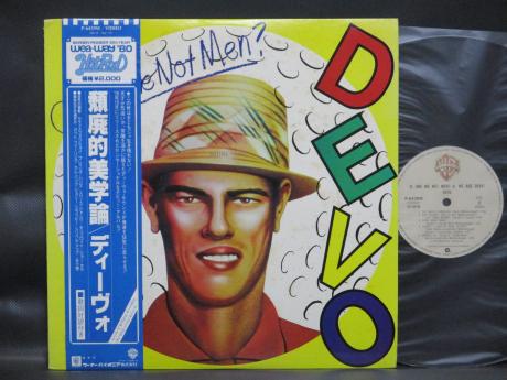 DEVO Q: Are We Not Men? A: We Are Devo! Japan Hot Rod ED LP BLUE OBI