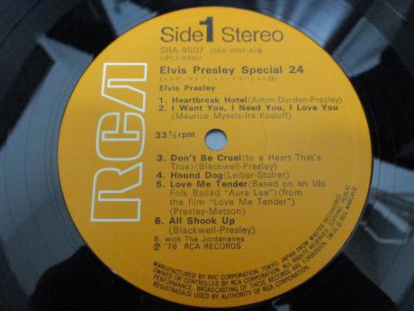 Elvis Presley Special 24 Japan ONLY 2LP OBI BOOKLET