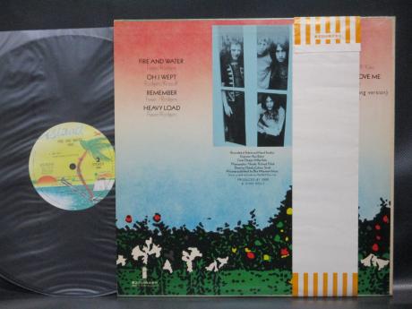 Free Fire and Water Japan Rare LP GREEN OBI