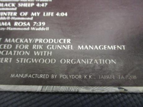 Chris Farlowe With The Hill From Here To Mama Rosa Japan Orig. LP INSERT