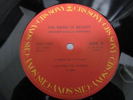 Devadip Carlos Santana Swing of Delight Japan Orig. 2LP OBI