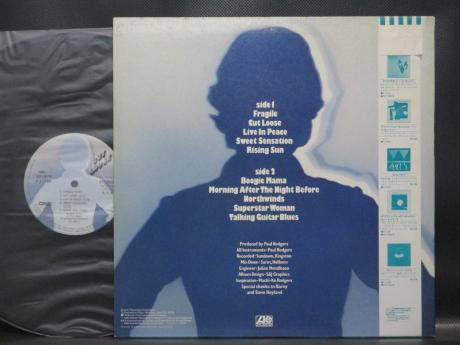 Free Bad Company Paul Rodgers Cut Loose Japan Orig. PROMO LP OBI