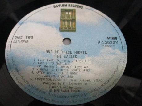 Eagles One Of These Nights Japan Orig. LP OBI