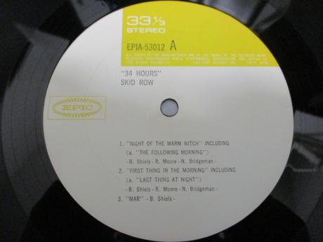 Skid Row 34 Hours Japan Orig. LP G/F