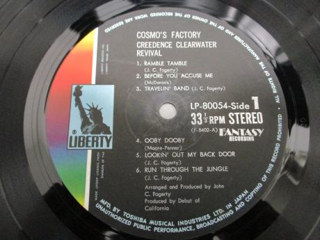 CCR Creedence Clearwater Revival Cosmo’s Factory Japan Orig. LP OBI G/F