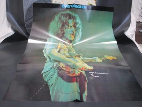 Rory Gallagher Against the Grain Japan Orig. PROMO LP WHITE LABGEL RARE POSTER