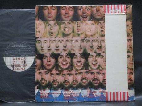 Paul McCartney Wings At the Speed of Sound Japan Orig. LP OBI