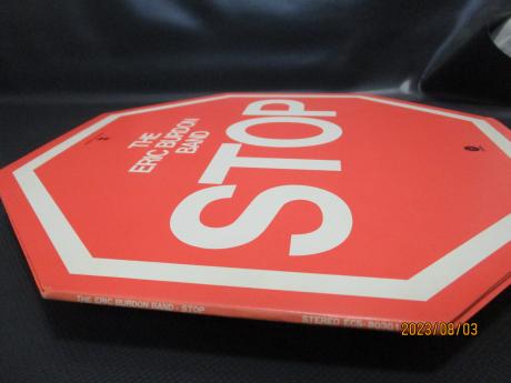 Eric Burdon Band Stop Japan Orig. LP STICKER COMPLETE