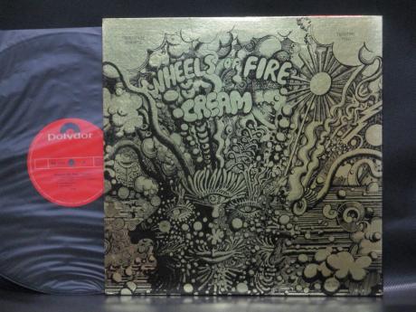 Cream Wheels of Fire Live at the Fillmore Japan Early Press LP OBI G/F GOLD COVER