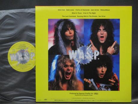 WASP W. A. S. P. Last Command Japan LTD LP RARE POSTER