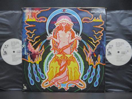 Hawkwind Space Ritual Japan Orig. PROMO 2LP RARE POSTER WHITE LABEL