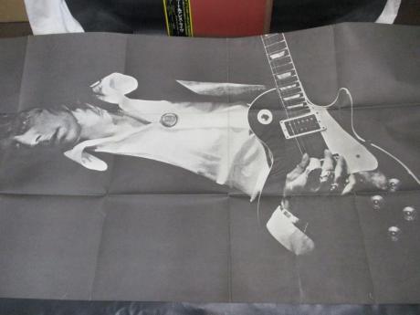 BBA Jeff Beck Bogert & Appice Live Japan Orig. 2LP OBI SUPER BIG POSTER