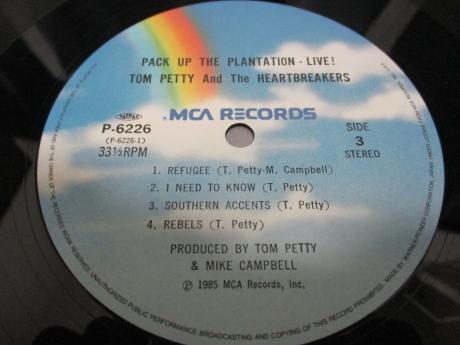 Tom Petty and Heartbreakers Pack Up the Plantation Live Japan Orig. 2LP OBI