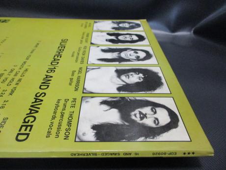 2. Silverhead 16 And Savaged Japan Orig. LP OBI BOOKLET
