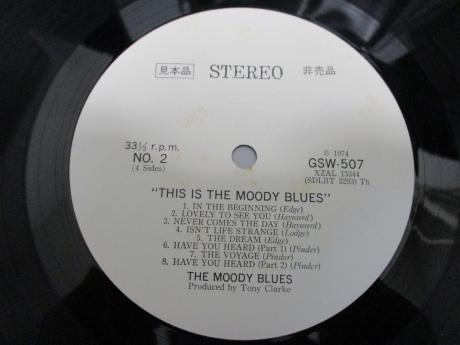 Moody Blues This Is the Japan Orig. PROMO 2LP OBI WHITE LABEL