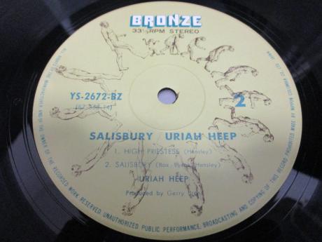 Uriah Heep Salisbury Japan Orig. LP OBI G/F INSERT