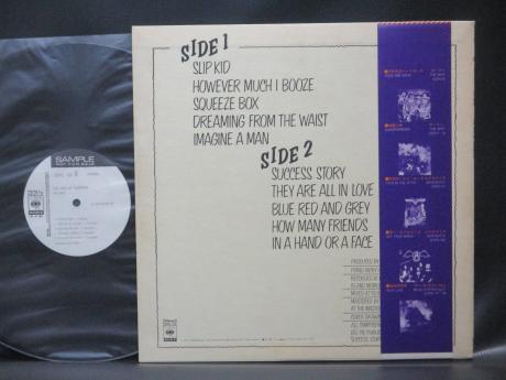 WHO By Numbers Japan Orig. PROMO LP OBI WHITE LABEL RARE POSTER