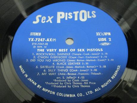 Sex Pistols The Very Best Of And We Don't Care Japan ONLY LP OBI