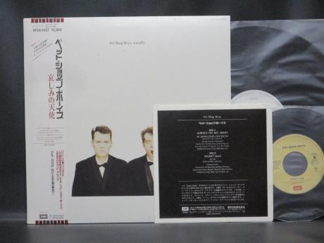 Pet Shop Boys Actually Japan Orig. LP OBI + Rare 7"