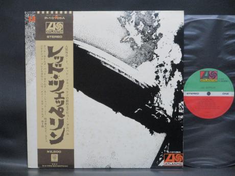 Led Zeppelin 1st Same Title Japan Rare LP OBI BIG POSTER