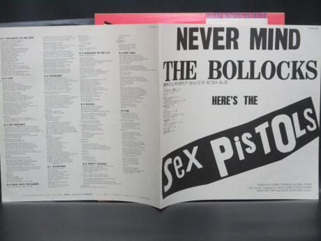Sex Pistols Never Mind the Bollocks Japan Early Press LP OBI