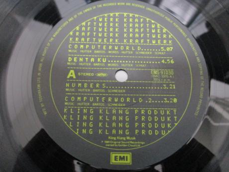 Kraftwerk Computer World Japan Orig. LP OBI