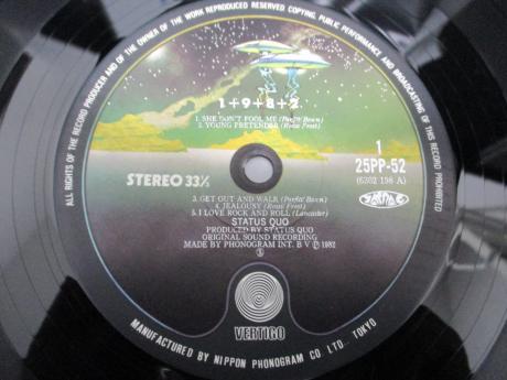 Status Quo 1+9+8+2 Japan Orig. LP OBI