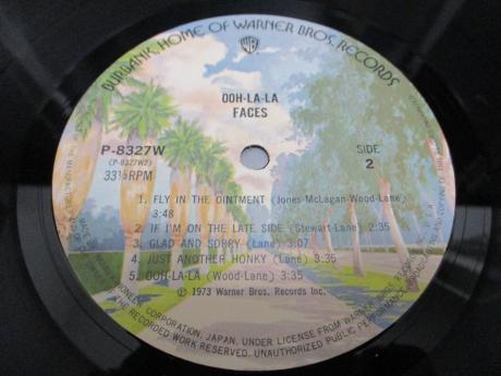 Rod Stewart Faces OOH LA LA Japan Orig. LP OBI GIMMICK COVER