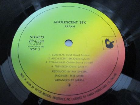 Japan Adolescent Sex Japan Orig. LP OBI INSERT