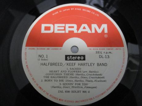 Keef Hartley Band Halfbreed Japan Orig. LP DIF INSERT