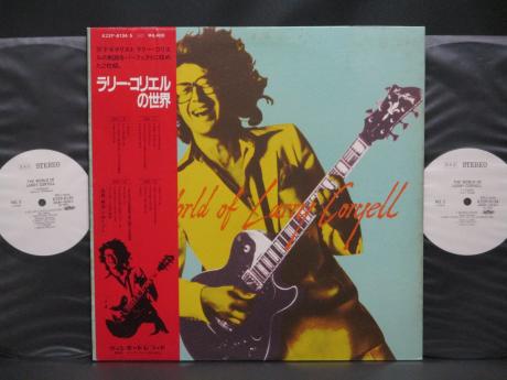 Larry Coryell World Of Japan Only PROMO 2LP OBI WHITE LABEL