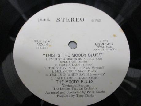 Moody Blues This Is the Japan Orig. PROMO 2LP OBI WHITE LABEL