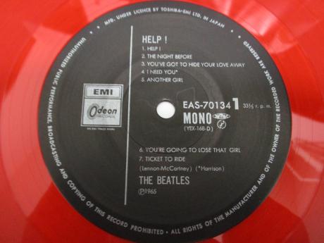Beatles Help! Japan 20th Anniv LTD LP OBI RED WAX