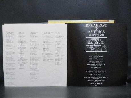 Supertramp Breakfast in America Japan Orig. LP OBI