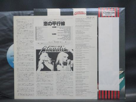 Blondie Parallel Lines Japan Orig. LP OBI INSERT
