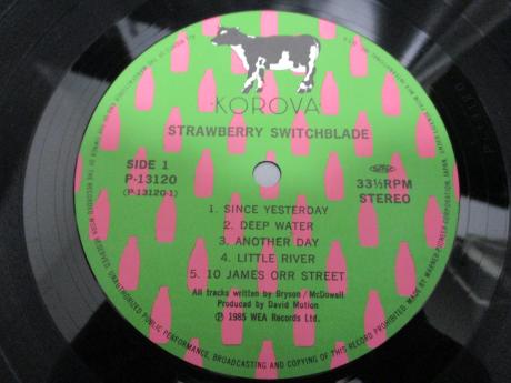 Strawberry Switchblade Same Title Japan Orig. LP OBI RARE POSTER
