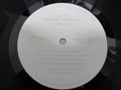 Wishbone Ash No Smoke Without Fire Japan Orig. PROMO LP OBI WHITE LABEL