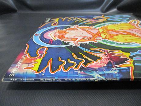 Hawkwind Space Ritual Japan Orig. PROMO 2LP RARE POSTER WHITE LABEL