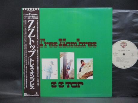 ZZ TOP Tres Hombres Japan Tour ED LP BROWN OBI