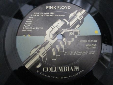 Pink Floyd Wish You Were Here US Orig. LP SHRINK STICKER
