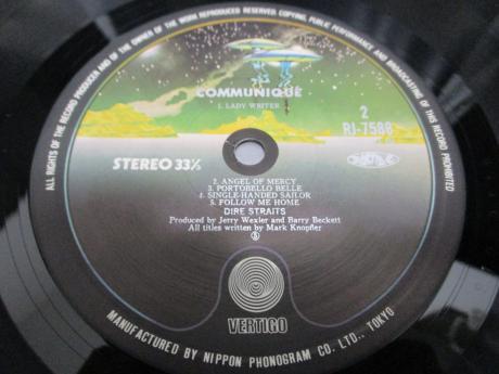 Dire Straits Communique Japan Orig. LP OBI INSERT