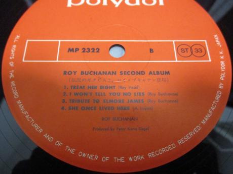 Roy Buchanan Second Album Japan Earley Press LP OBI