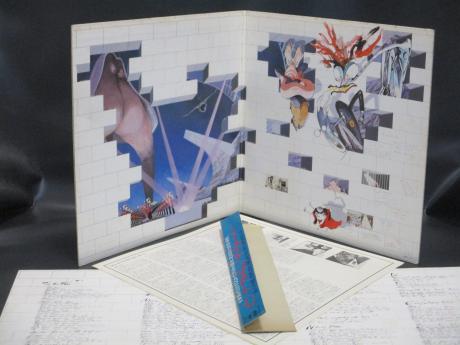 Pink Floyd Wall Japan Orig. PROMO 2LP CAP OBI