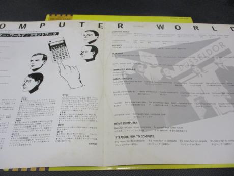 Kraftwerk Computer World Japan Orig. LP OBI