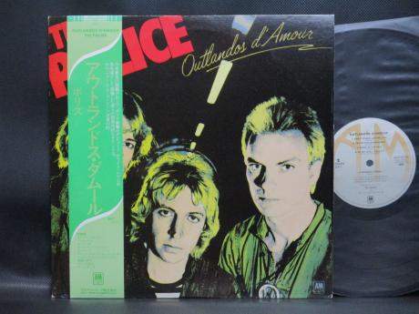 Police Outlandos d’Amour Japan Rare LP GREEN OBI