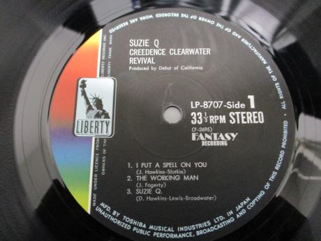 CCR Creedence Clearwater Revival Suzie Q Japan Orig. LP OBI