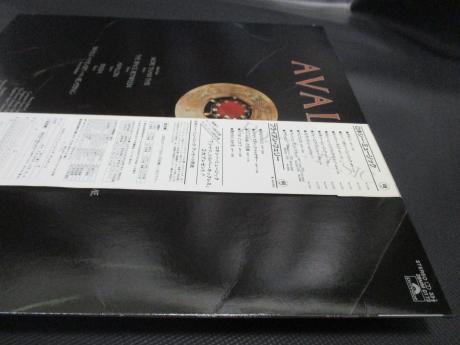 Roxy Music Avalon Japan Rare LP OBI INSERT