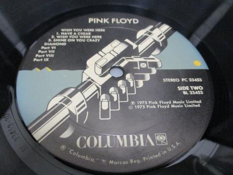 Pink Floyd Wish You Were Here US Orig. LP SHRINK STICKER