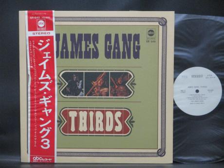 James Gang Thirds Japan Orig. PROMO LP OBI WHITE LABEL