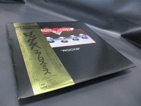 2. Aerosmith Rocks Japan Orig. LP OBI